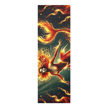 Load image into Gallery viewer, Fiery Strength: The Aries Mermaid Yoga Mat 24” x 72” Printify Home Decor - Tracy McCrackin Photography