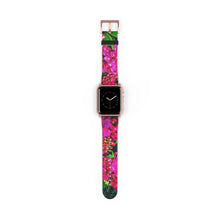 Load image into Gallery viewer, Vibrant Floral Band Watch Band 38 - 41 mm / Rose Gold Matte Printify Accessories - Tracy McCrackin Photography