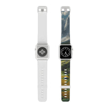 Load image into Gallery viewer, Mountain Spring Watch Band for Apple Watch 7.5&#39;&#39; × 0.75&#39;&#39; / 38 - 40 mm / Silver Printify Accessories - Tracy McCrackin Photography