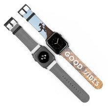 Load image into Gallery viewer, Good Vibes Rock Climbing Watch Band Printify Accessories - Tracy McCrackin Photography