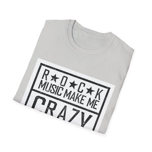 Rock Music Made Me Crazy Unisex Softstyle T-Shirt Printify T-Shirt - Tracy McCrackin Photography