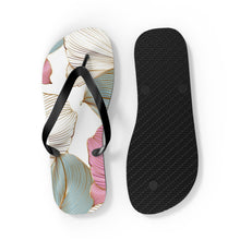 Load image into Gallery viewer, Elegant floral Flip Flops Printify Shoes - Tracy McCrackin Photography