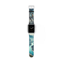 Load image into Gallery viewer, Make Time For Your Dreams Good Vibes Rock Climbing Watch Band 42 - 45 mm / Silver Matte Printify Accessories - Tracy McCrackin Photography