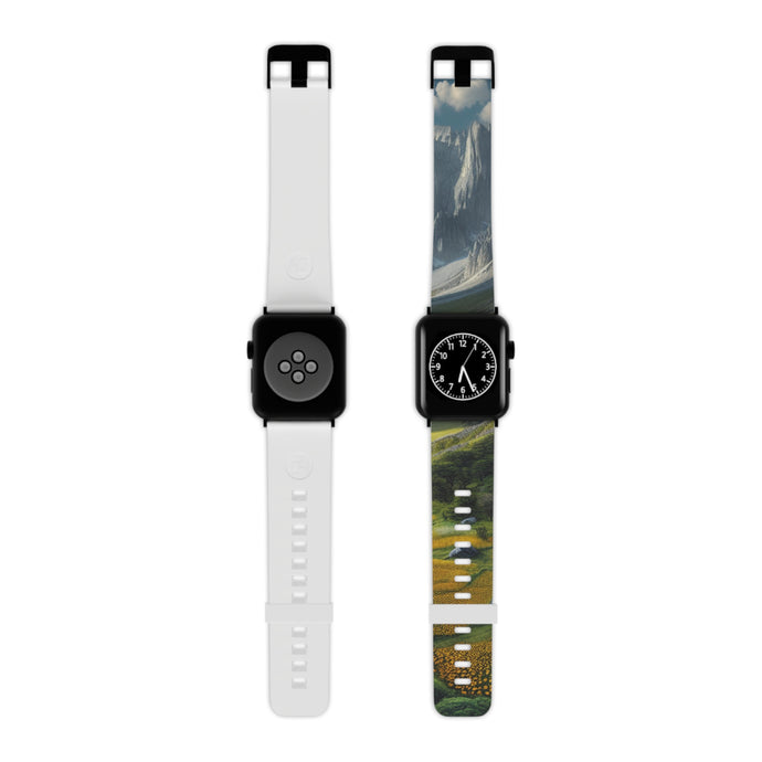 Mountain Spring Watch Band for Apple Watch 7.5'' × 0.75'' / 38 - 40 mm / Black Printify Accessories - Tracy McCrackin Photography