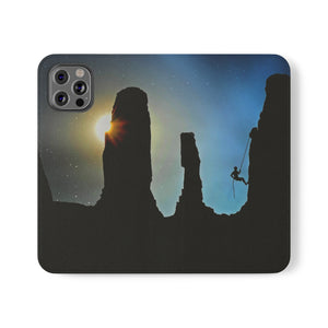 Moonlit Ascent - Flip Cases iPhone 12 Pro Printify Phone Case - Tracy McCrackin Photography