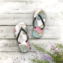 Load image into Gallery viewer, Elegant floral Flip Flops Printify Shoes - Tracy McCrackin Photography