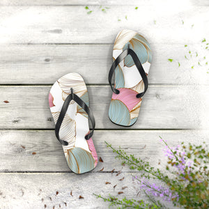 Elegant floral Flip Flops Printify Shoes - Tracy McCrackin Photography