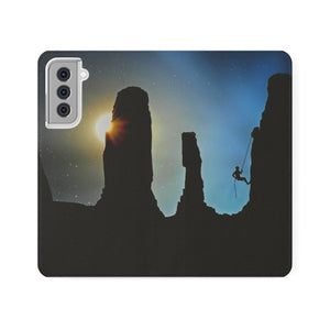 Moonlit Ascent - Flip Cases Samsung Galaxy S21 Printify Phone Case - Tracy McCrackin Photography