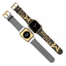 Load image into Gallery viewer, Rock Star Gold/Black Watch Band Printify Accessories - Tracy McCrackin Photography