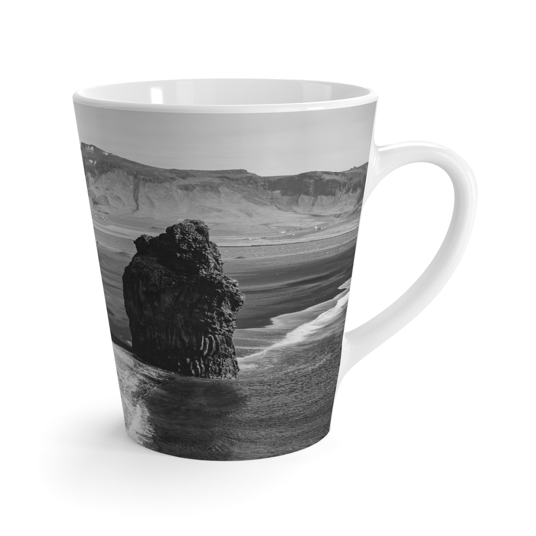 Iconic Iceland's Black Beaches Latte Mug 12oz Printify Mug - Tracy McCrackin Photography