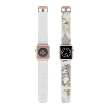 Load image into Gallery viewer, Floral Delight Watch Band for Apple Watch 7.5&#39;&#39; × 0.75&#39;&#39; / 42 - 44 mm / Rose Gold Printify Accessories - Tracy McCrackin Photography