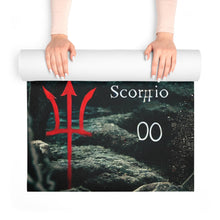 Load image into Gallery viewer, Scorpio: The Enigmatic Lord of the DepthsFoam Yoga Mat Printify Home Decor - Tracy McCrackin Photography