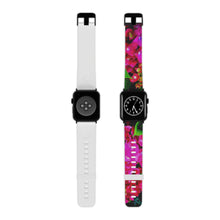 Load image into Gallery viewer, Blooms Delight Watch Band for Apple Watch 7.5&#39;&#39; × 0.75&#39;&#39; / 42 - 44 mm / Black Printify Accessories - Tracy McCrackin Photography