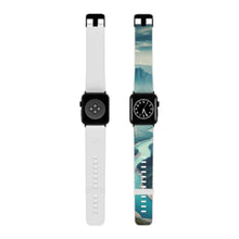 Load image into Gallery viewer, Majestic Landscape Watch Band for Apple Watch 8&#39;&#39; × 0.75&#39;&#39; / 42 - 44 mm / Black Printify Accessories - Tracy McCrackin Photography