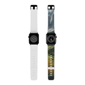 Mountain Spring Watch Band for Apple Watch 8'' × 0.75'' / 42 - 44 mm / Black Printify Accessories - Tracy McCrackin Photography