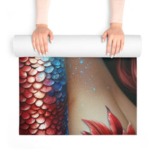 Load image into Gallery viewer, Ocean’s Whisper: The Ethereal Mermaid Yoga Mat Printify Home Decor - Tracy McCrackin Photography