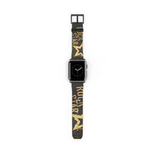 Load image into Gallery viewer, Rock Star Gold/Black Watch Band 38 - 41 mm / Black Matte Printify Accessories - Tracy McCrackin Photography