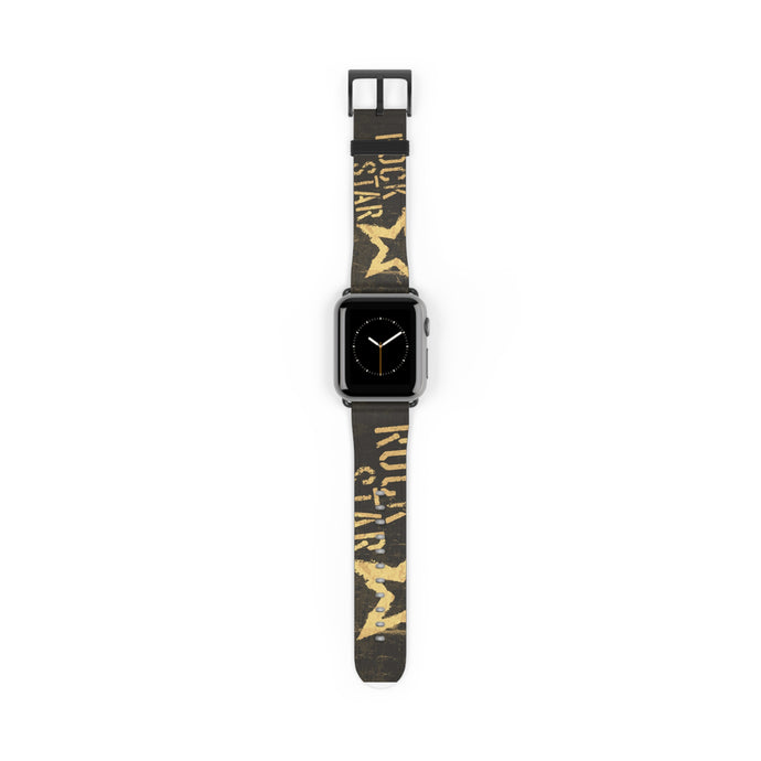 Rock Star Gold/Black Watch Band 38 - 41 mm / Black Matte Printify Accessories - Tracy McCrackin Photography