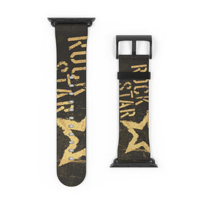 Rock Star Gold/Black Watch Band Printify Accessories - Tracy McCrackin Photography