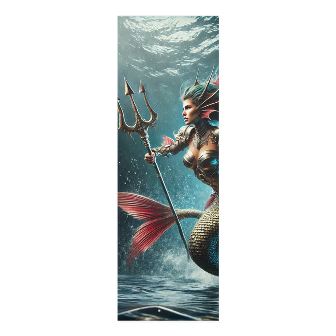 Warrior Mermaid Foam Yoga Mat 24” x 72” Printify Home Decor - Tracy McCrackin Photography