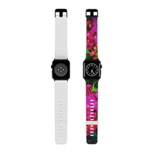 Load image into Gallery viewer, Blooms Delight Watch Band for Apple Watch 8&#39;&#39; × 0.75&#39;&#39; / 42 - 44 mm / Black Printify Accessories - Tracy McCrackin Photography