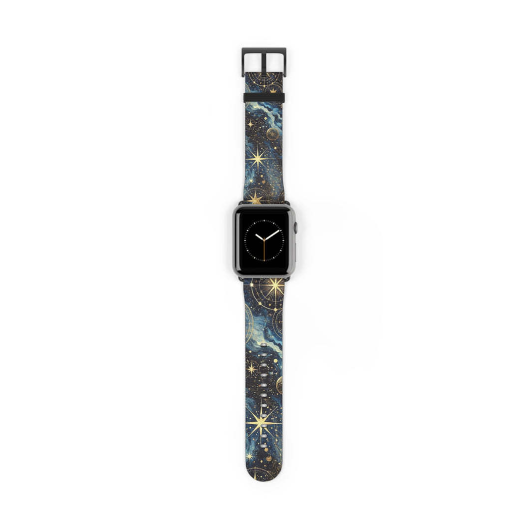 Space Watch Band 42 - 45 mm / Black Matte Printify Accessories - Tracy McCrackin Photography