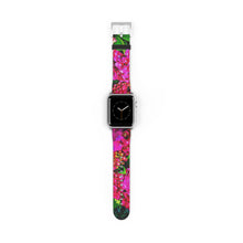 Load image into Gallery viewer, Vibrant Floral Band Watch Band 38 - 41 mm / Silver Matte Printify Accessories - Tracy McCrackin Photography