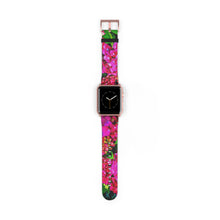 Load image into Gallery viewer, Vibrant Floral Band Watch Band 42 - 45 mm / Rose Gold Matte Printify Accessories - Tracy McCrackin Photography