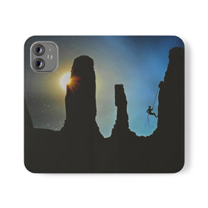 Moonlit Ascent - Flip Cases iPhone 12 Mini Printify Phone Case - Tracy McCrackin Photography