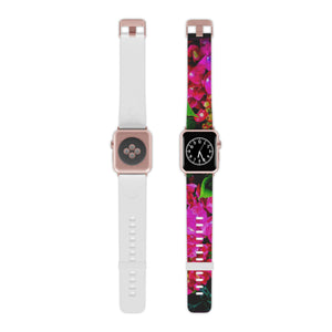 Blooms Delight Watch Band for Apple Watch 8'' × 0.75'' / 38 - 40 mm / Rose Gold Printify Accessories - Tracy McCrackin Photography