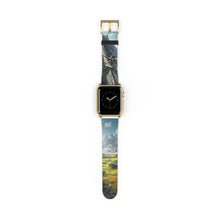 Load image into Gallery viewer, It&#39;s Time To Go ClimbnVibes Rock Climbing Watch Band 38 - 41 mm / Gold Matte Printify Accessories - Tracy McCrackin Photography