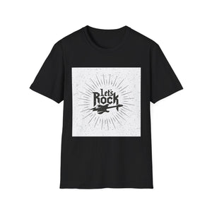 Let's Just Rock Unisex Softstyle T-Shirt Printify T-Shirt - Tracy McCrackin Photography