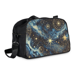 Spaced Out Constellation Fitness Handbag Printify Bags - Tracy McCrackin Photography