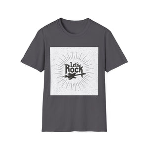 Let's Just Rock Unisex Softstyle T-Shirt Printify T-Shirt - Tracy McCrackin Photography