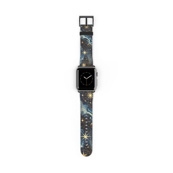 Space Watch Band 38 - 41 mm / Black Matte Printify Accessories - Tracy McCrackin Photography