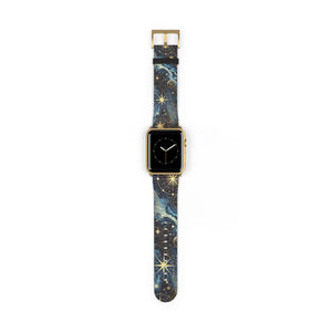 Space Watch Band 42 - 45 mm / Gold Matte Printify Accessories - Tracy McCrackin Photography