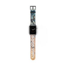 Load image into Gallery viewer, Men&#39;s Good Vibes Rock Climbing Watch Band 42 - 45 mm / Black Matte Printify Accessories - Tracy McCrackin Photography