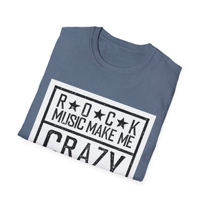 Rock Music Made Me Crazy Unisex Softstyle T-Shirt Printify T-Shirt - Tracy McCrackin Photography