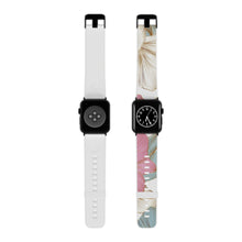 Load image into Gallery viewer, Pastel Florals Watch Band for Apple Watch 7.5&#39;&#39; × 0.75&#39;&#39; / 42 - 44 mm / Black Printify Accessories - Tracy McCrackin Photography