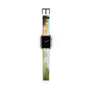 It's Beach Time Watch Band 38 - 41 mm / Black Matte Printify Accessories - Tracy McCrackin Photography