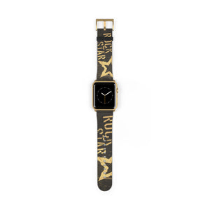 Rock Star Gold/Black Watch Band 42 - 45 mm / Gold Matte Printify Accessories - Tracy McCrackin Photography