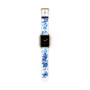 Fun Musical Notes Watch Band 38 - 41 mm / Gold Matte Printify Accessories - Tracy McCrackin Photography