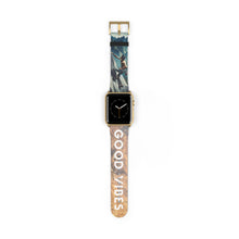 Load image into Gallery viewer, Men&#39;s Good Vibes Rock Climbing Watch Band 42 - 45 mm / Gold Matte Printify Accessories - Tracy McCrackin Photography