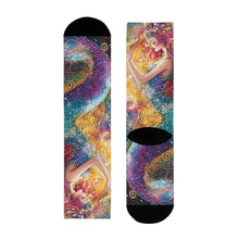 Load image into Gallery viewer, Rainbow Mermaid Dreams: Vibrant Fantasy Socks Printify All Over Prints - Tracy McCrackin Photography