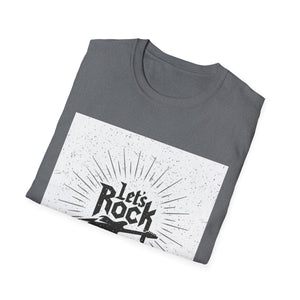 Let's Just Rock Unisex Softstyle T-Shirt Printify T-Shirt - Tracy McCrackin Photography