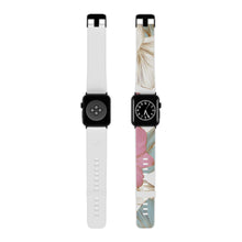 Load image into Gallery viewer, Pastel Florals Watch Band for Apple Watch 8&#39;&#39; × 0.75&#39;&#39; / 38 - 40 mm / Black Printify Accessories - Tracy McCrackin Photography