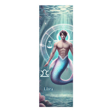 Load image into Gallery viewer, Harmonious Balance: The Libra Merman Yoga Mat 24” x 72” Printify Home Decor - Tracy McCrackin Photography