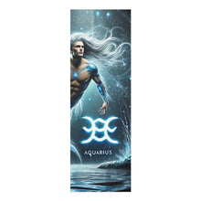 Load image into Gallery viewer, The Visionary of the Waves: Aquarius Merman Yoga Mat 24” x 72” Printify Home Decor - Tracy McCrackin Photography