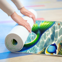 Load image into Gallery viewer, Tropical Goddess Foam Yoga Mat Printify Home Decor - Tracy McCrackin Photography