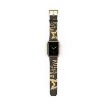 Load image into Gallery viewer, Rock Star Gold/Black Watch Band 38 - 41 mm / Gold Matte Printify Accessories - Tracy McCrackin Photography